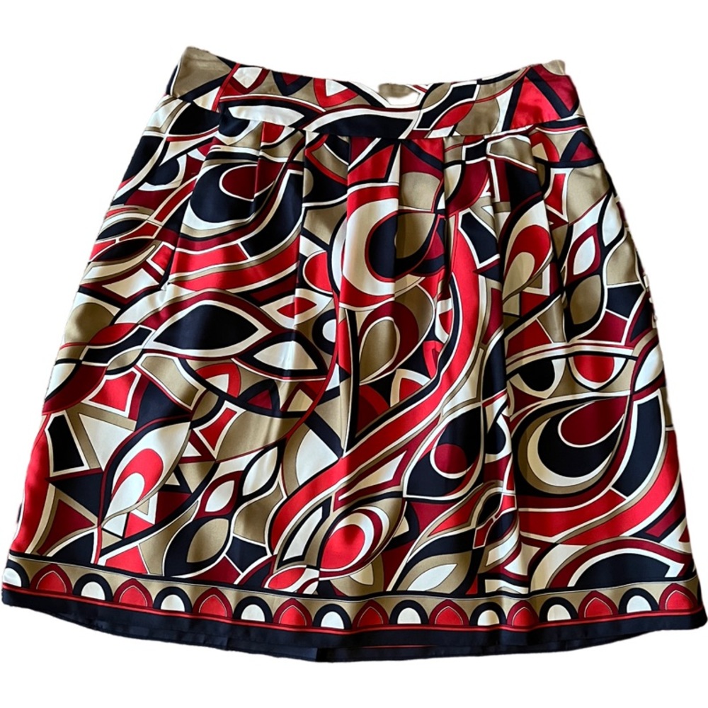 Michael Michael Kors Pleated silk skirt
